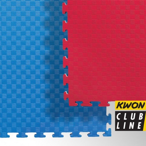 Clubline "puzzle" blazine, rdeče/modre, 2 cm