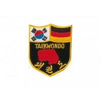Našitek nemško-korejski grb Taekwondo
