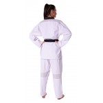 Taekwondo uniforma Premiere plus s črnim reverjem - WT odobreno