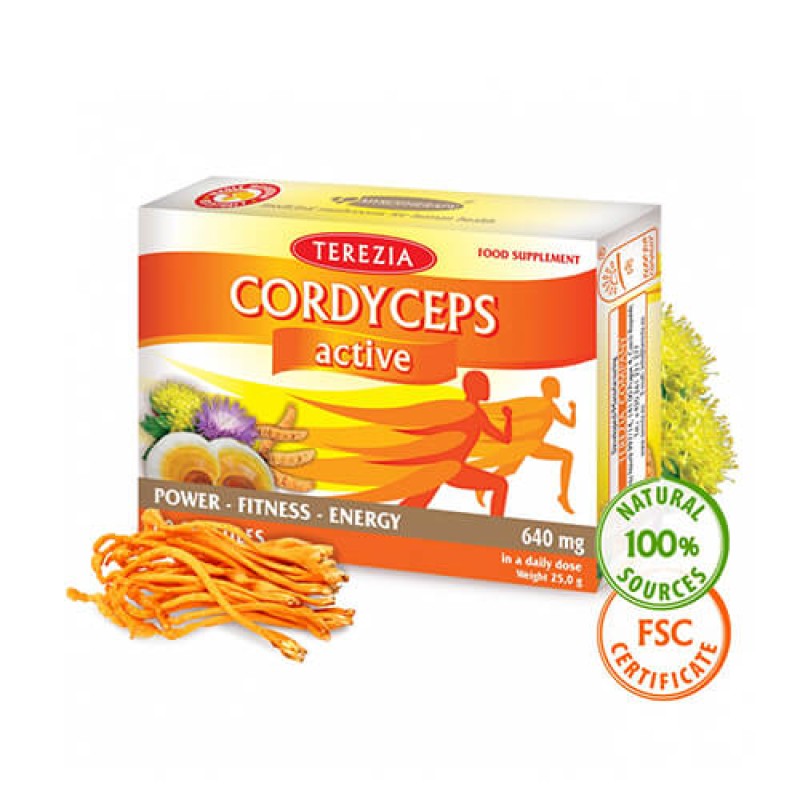 Prehransko dopolnilo za športnike Cordyceps active